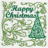 Happy Christmas with Festive Filigree