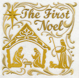 The First Noel with Nativity Scene