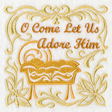 O Come Let Us Adore Him with Manger