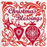 Christmas Blessings with Festive Filigree