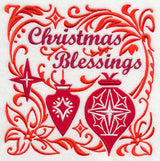Christmas Blessings with Festive Filigree