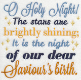 O Holy Night Carol Square (Saviour)
