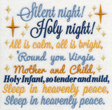 Silent Night Carol Square