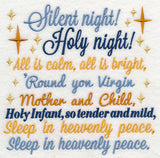 Silent Night Carol Square