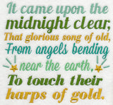 It Came Upon the Midnight Clear Carol Square