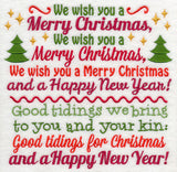 We Wish You a Merry Christmas Carol Square