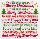 We Wish You a Merry Christmas Carol Square