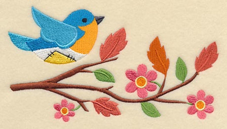 Branching Out with a Crafty Bluebird