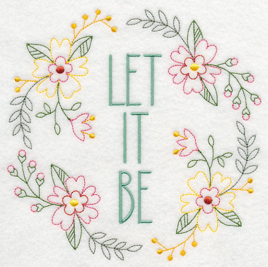 Let It Be Wreath