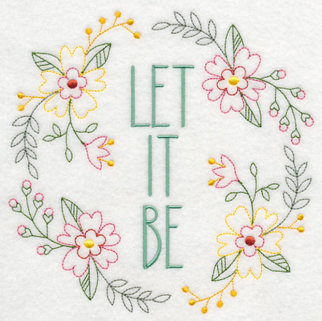 Let It Be Wreath