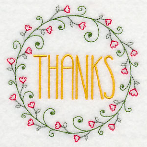 Thanks Wreath