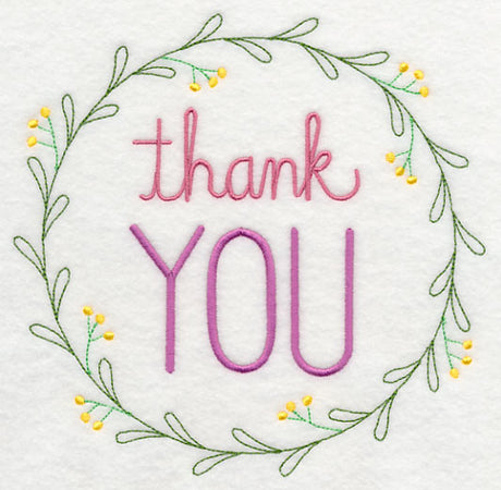 Thank You Wreath