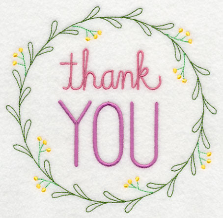 Thank You Wreath
