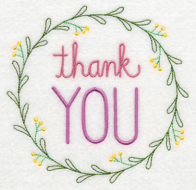 Thank You Wreath