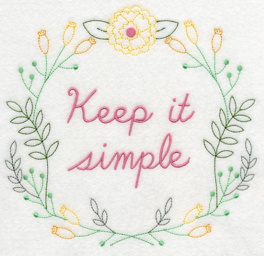 Keep It Simple Wreath