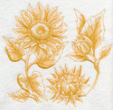Sunflower Botanical (Toile)