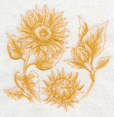 Sunflower Botanical (Toile)
