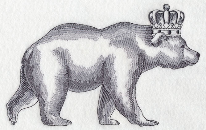 Bear in Crown