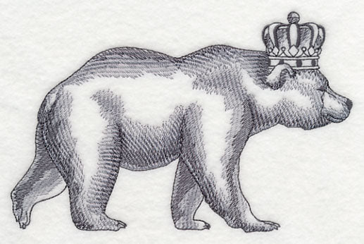 Bear in Crown