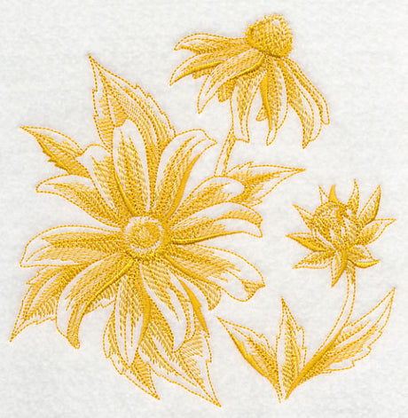 Black-Eyed Susan Botanical (Toile)
