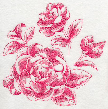 Camellia Botanical (Toile)