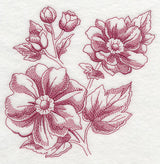 Anemone Botanical (Toile)