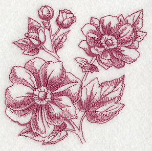 Anemone Botanical (Toile)