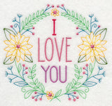 I Love You Wreath