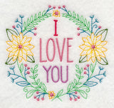 I Love You Wreath