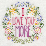 I Love You More Wreath