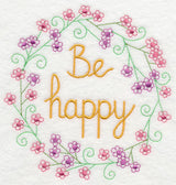 Be Happy Wreath