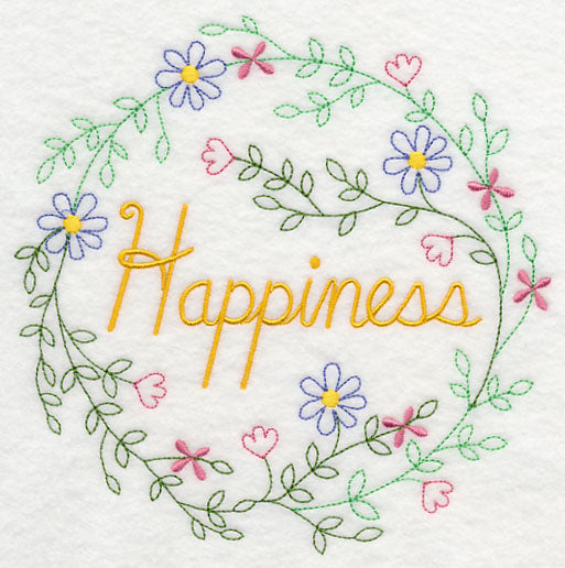 Happiness Wreath