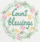 Count Blessings Wreath
