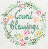 Count Blessings Wreath
