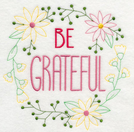 Be Grateful Wreath