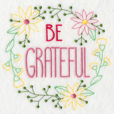 Be Grateful Wreath