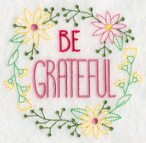 Be Grateful Wreath