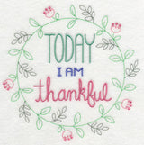 Today I Am Thankful Wreath