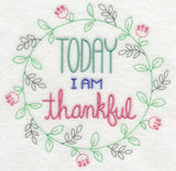 Today I Am Thankful Wreath