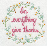 In Everything Give Thanks Wreath