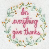 In Everything Give Thanks Wreath