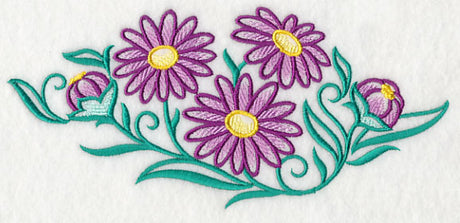 Asters in Whimsy Spray