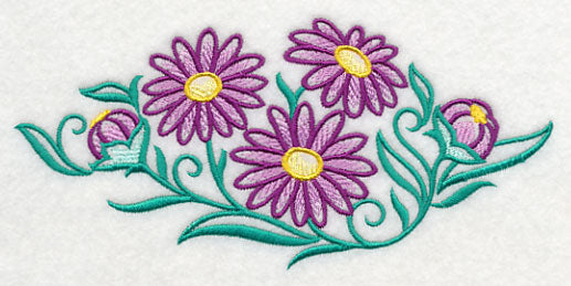 Asters in Whimsy Spray