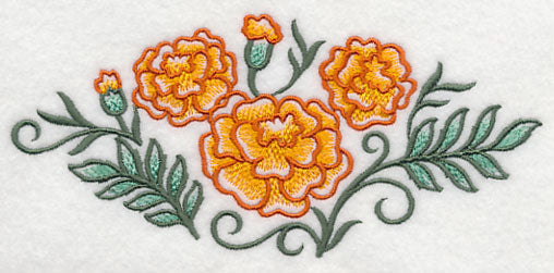 Marigolds in Whimsy Spray