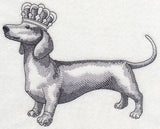 Dachshund in Crown