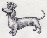 Dachshund in Crown