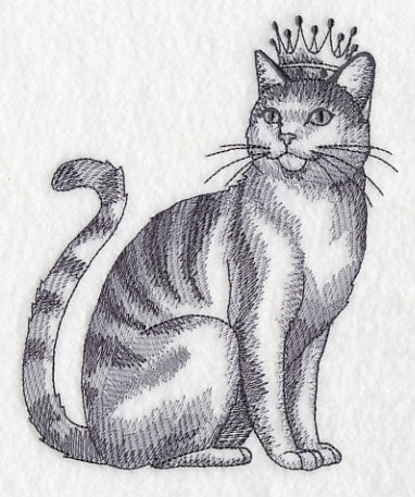 Cat in Crown