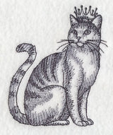 Cat in Crown
