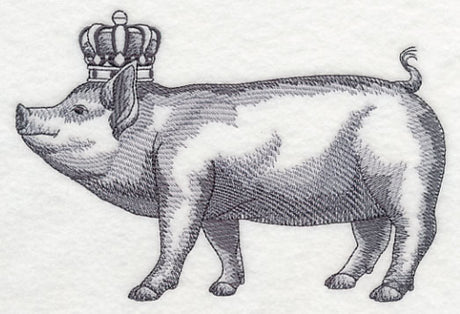 Pig in Crown