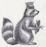 Raccoon in Crown